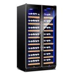 Freestanding 220w 600L Commercial Wine Display Cooler