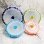 Bpa Free Large Air-Tight Folding Collapsible Kids Hiking All Silicone Food