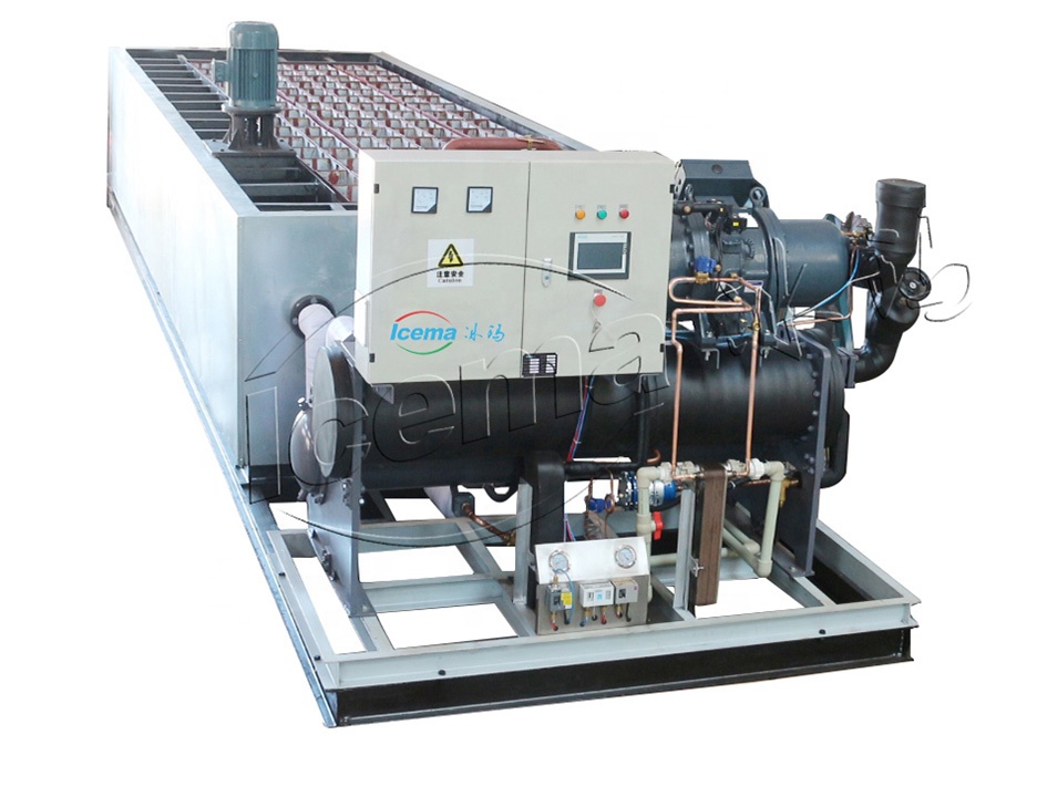 Large capacity ice block making machine with 2T ice block machine maker