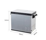 Portable Mini Fridge 2023 Narrow Retro Car Refrigerator for Dc12/24V Outdoor