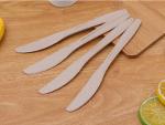 190mm Organic Wheat Fiber Disposable Knife Cutlery Eco Friendly For Travel