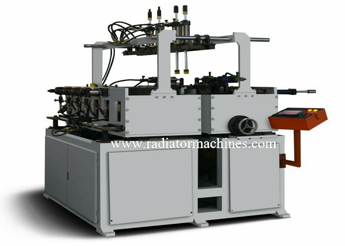 Aluminum Radiator Plastic Tank Crimping Machine Servo 4 Side Integrated Crimping