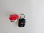 TSA Approved Combination Lock / PC Body 3 Dial Combo Lock For Luggage Bag