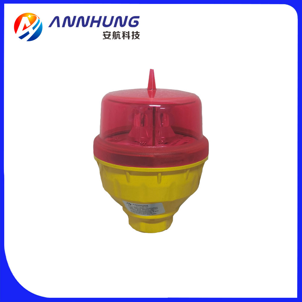 Red Low Intensity Obstacle Light L810 Single Aviation Obstruction Light