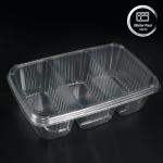 Premium Fruit Dressing Fruit Salad Platter Clear Plastic Salad Packaging Tray