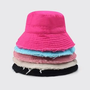 Quality Custom Cotton Rope Bucket Hat for Unisex Fashionable Style wholesale
