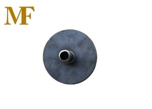Quality EN74 Scaffolding Round Base Plate 150*5mm Black wholesale