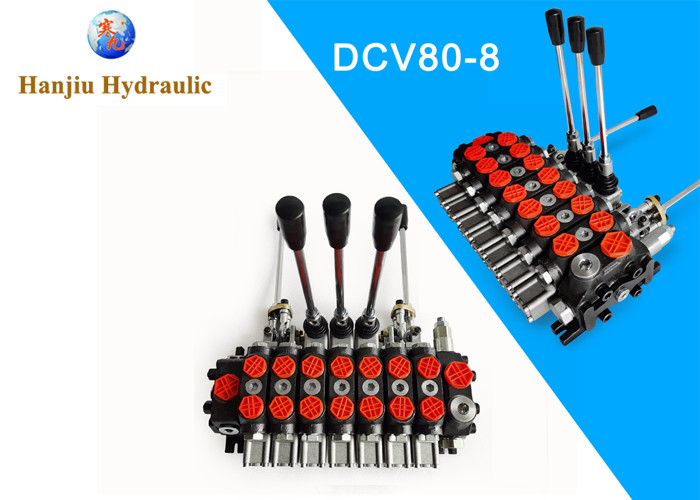 Heavy Duty High Pressure 315bar Hydraulic Directional Valve Sectional Valve With Cable