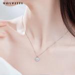 Pearl Shell Natural Clavicle Chain Necklace 925 Sterling Silver Necklace​