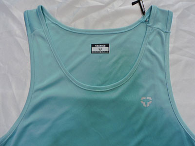 Fast Dry Casual 140gsm Fabric Mens Sleeveless Tank Top Crew Neck