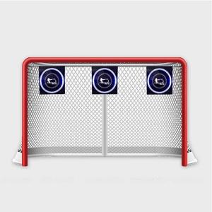 Quality PVC Material Hockey Net Shooting Targets 30cm Metal Hockey Targets wholesale