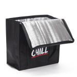 Waterproof Custom Black Non Woven School Lunch Cooler Bag