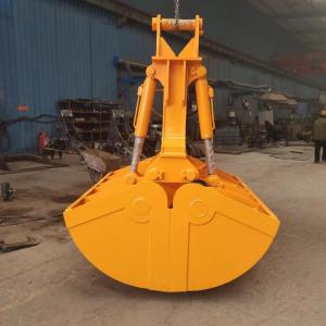 Quality 2T-20T Crane Grab Bucket For Construction 5m3 Hydraulic Clamshell Bucket wholesale