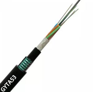 Quality Outdoor Single Mode Fiber Optic Outdoor Cable G652d Double Sheath For Communication wholesale