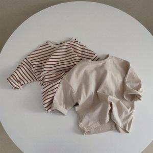 Quality Organic Cotton Crewneck Long Sleeve Tee wholesale