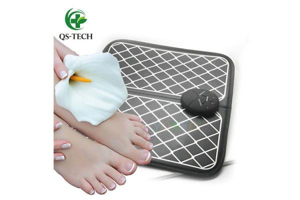 electrical foot massager with detachable control unit EMS electric mat foot