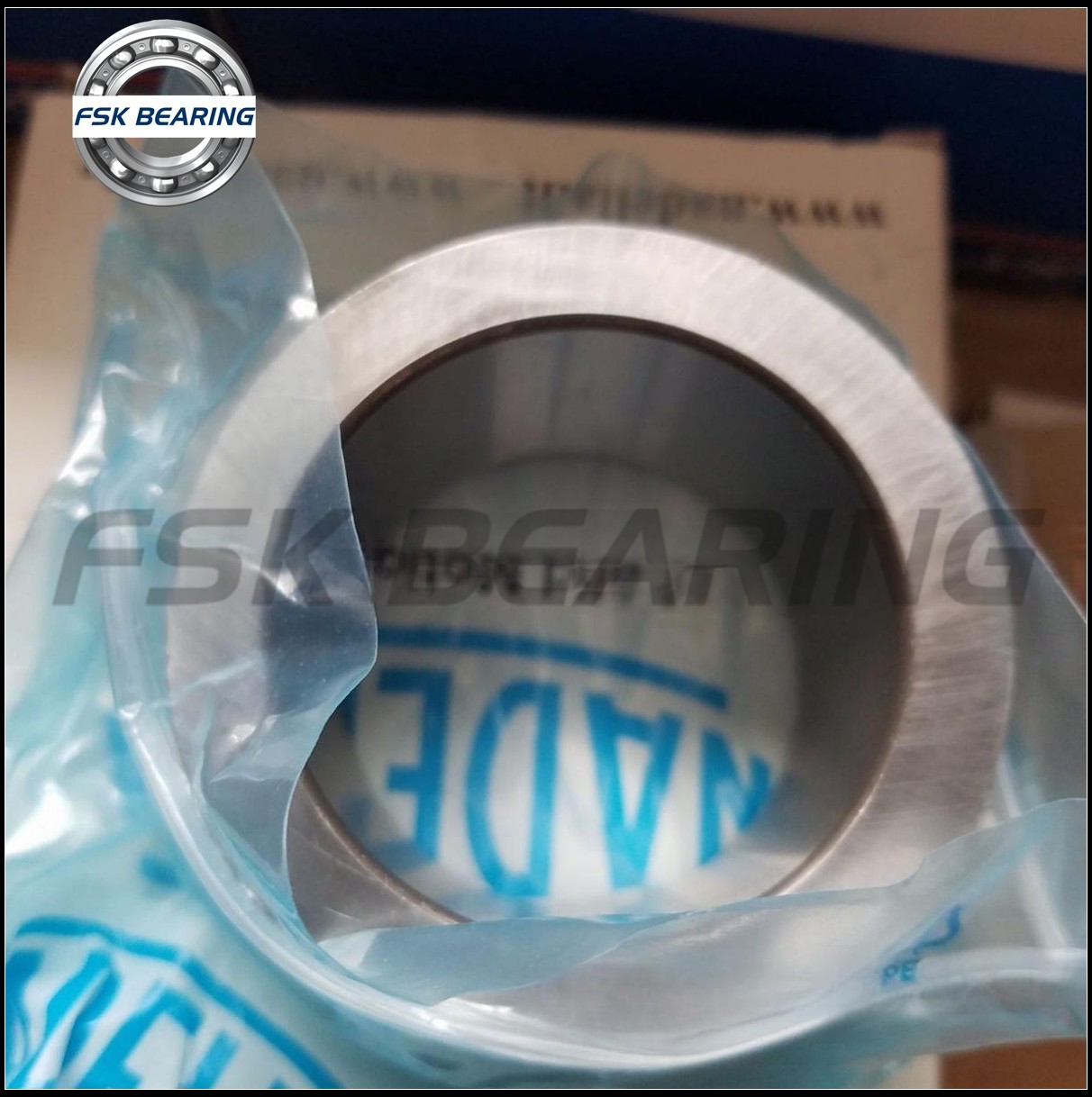 Durable NA2050 Solid Full Complement Needle Roller Bearing NA Series With Inner Ring