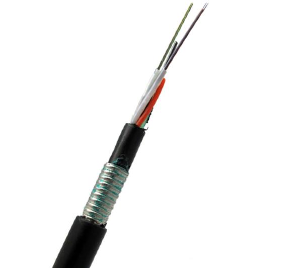 96 Cores GYTY53 Direct Bury Armored Outdoor Waterproof Fiber Optic Cable Double