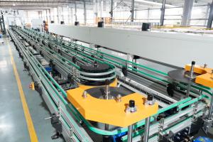 Quality High Speed Automatic Can Collecting Conveyor For Metal Cans wholesale