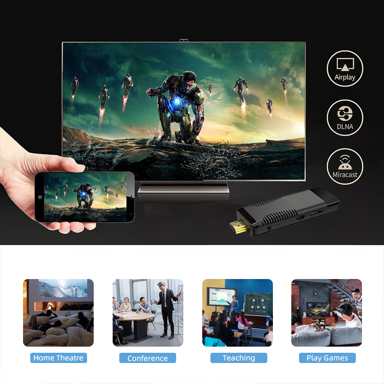 Bluetooth Connectivity Android TV Stick S96 USB Streaming 4k TV Firestick
