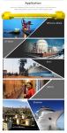 Low-Copper Content Cast Aluminum Explosion Proof LED Flood Light Pure White