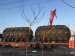 Rubber Mat With Rope Net Pneumatic Boat Fender Pneumatic Rubber Fenders