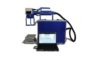 Quality 20W 30W 50W Handheld Laser Marker , Laser Marking Machine For Metal Non - Metal wholesale