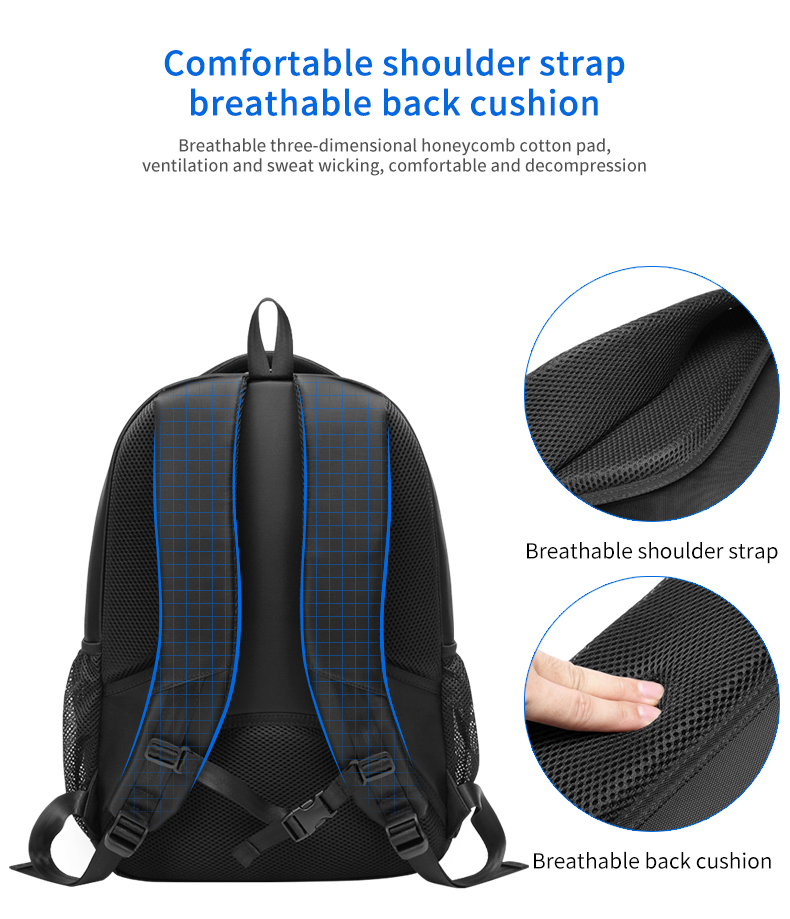 High quality new wholesale custom logo oem business men waterproof school bags laptop backpack