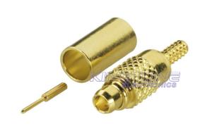 Quality MMCX Connectors Crimp and Right Angle Plug RG174 / 188 / 316 Cable wholesale