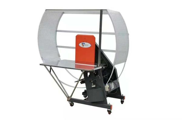 Cheap 0.37Kw PE Seim Automatic Box Binding Machine Wide Carton Binding for sale