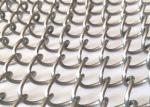 SS316 Flexible Metal Coil Drapery H8m 6.5kg/M2