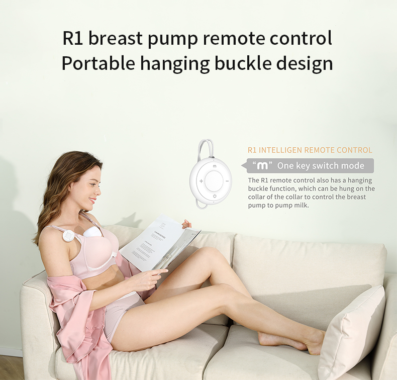 PP Silicon Portable Electric Breast Pump For Baby Feeding Milk Extraction