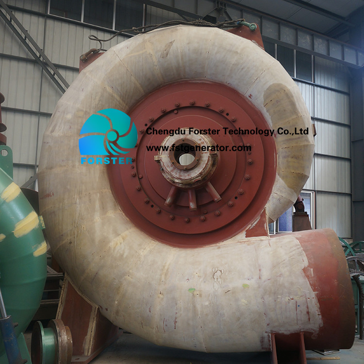 Wide Head Height Francis Turbine Generator In Hydro Power Plant High Specific Speed