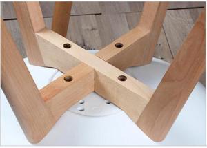 Quality Solid Beech Wood Legs , Wooden Dining Chair Legs Strong Nail Holding Force wholesale