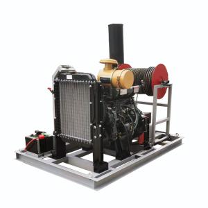 Quality 100L/Min Water Jet Sewer Cleaner Large Diesel Driven wholesale