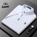 Sublimated Cotton Polo T Shirts Men Knitted Sport Blank Fabric Shirts