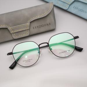Quality Modern Stylish Durable Elastic Fluent Beta Titanium Frame Glasses 52mm wholesale