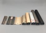 Anodized Aluminum Channel Profiles , Sandy Blasting Structural Aluminium