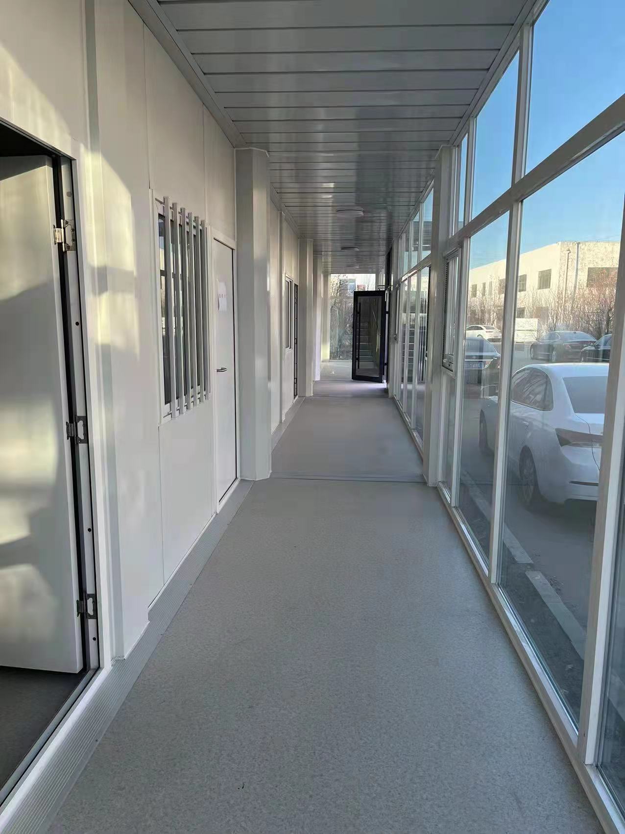 Expandable Tiny Prefab Home Garden House With PVC Sliding Window Expandable