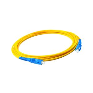 Quality Fiber Optic Equipment SC UPC Optic Fiber Patchcord for Speed Optical Fiber Connection wholesale