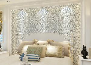Quality Wet Embossed Nonwoven Modern Removable Wallpaper Geometric Sound - Absorbing wholesale