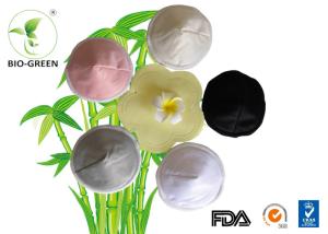 Quality Organic Round Bamboo Breast Pads , Waterproof Thin Bamboo Cloth Pads wholesale