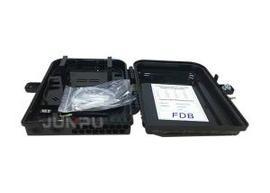 Quality 16 core Outdoor Fiber Optic Distribution Box, aBS material and IP65 wholesale