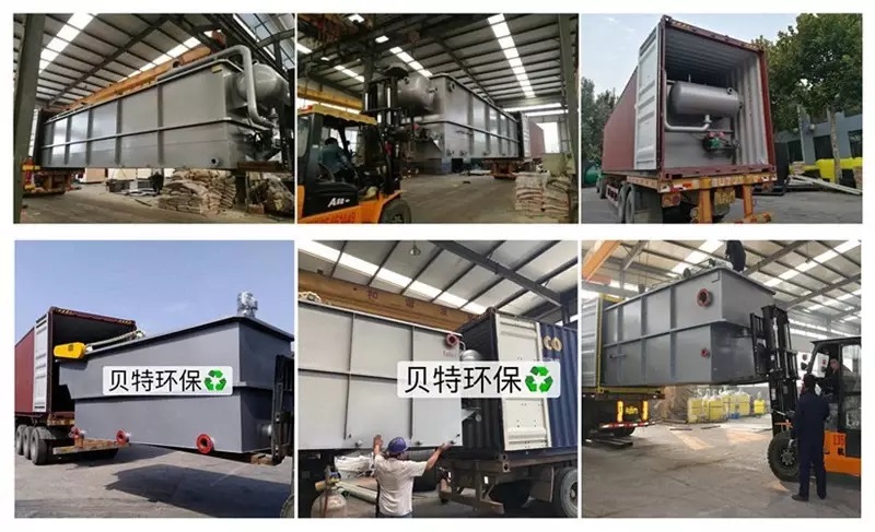 Oil Water Separation With Dissolved Air Flotation Water Filter Units