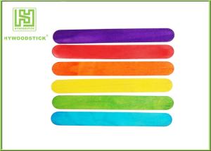 Quality Food Grade Recycled Wooden Craft Sticks DIY Use 100mm - 300mm Length wholesale