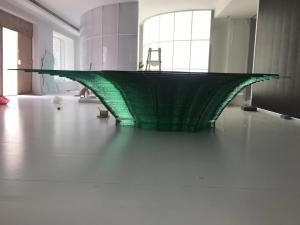 Quality Fire Resistant Artworks Monolithic Irregular Shaped Glass wholesale