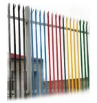 High Quality Hot Dipped PVC Coated Europe Palisade Fence Panels