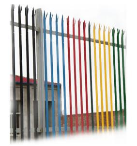 Quality Different Colors Hot Dipped Europe Palisade Fence for Park wholesale