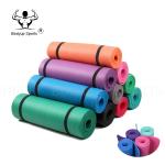 Full Thick Non Slip Workout Mat , Fitness NBR Yoga Mat With High Density
