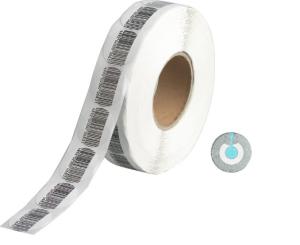 Quality EAS rf retail eas security soft label soft tag 8.2mhz sticker to protect goods wholesale